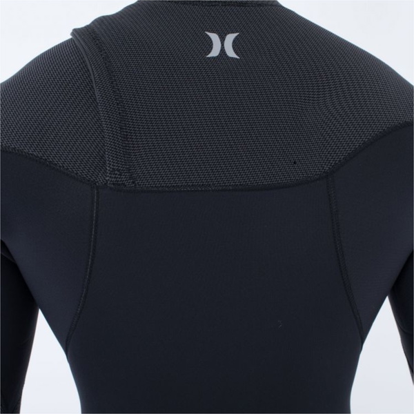 2025 Hurley Hombres Plus 5/3mm Chest Zip Neopreno MFS0012504 - Black